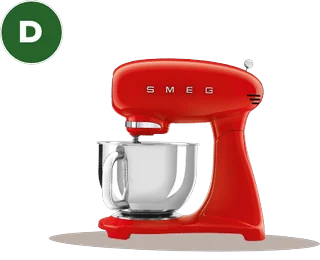 Pilihan D: SMEG stand mixer